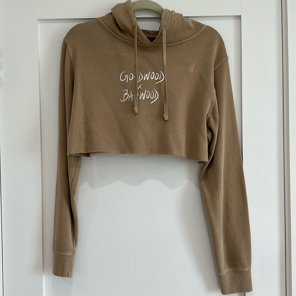 Badwood Cropped Hoodie - Picture 3 of 4